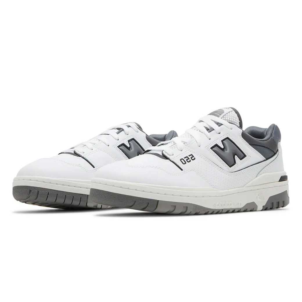 New Balance 550 White Grey Dark Grey