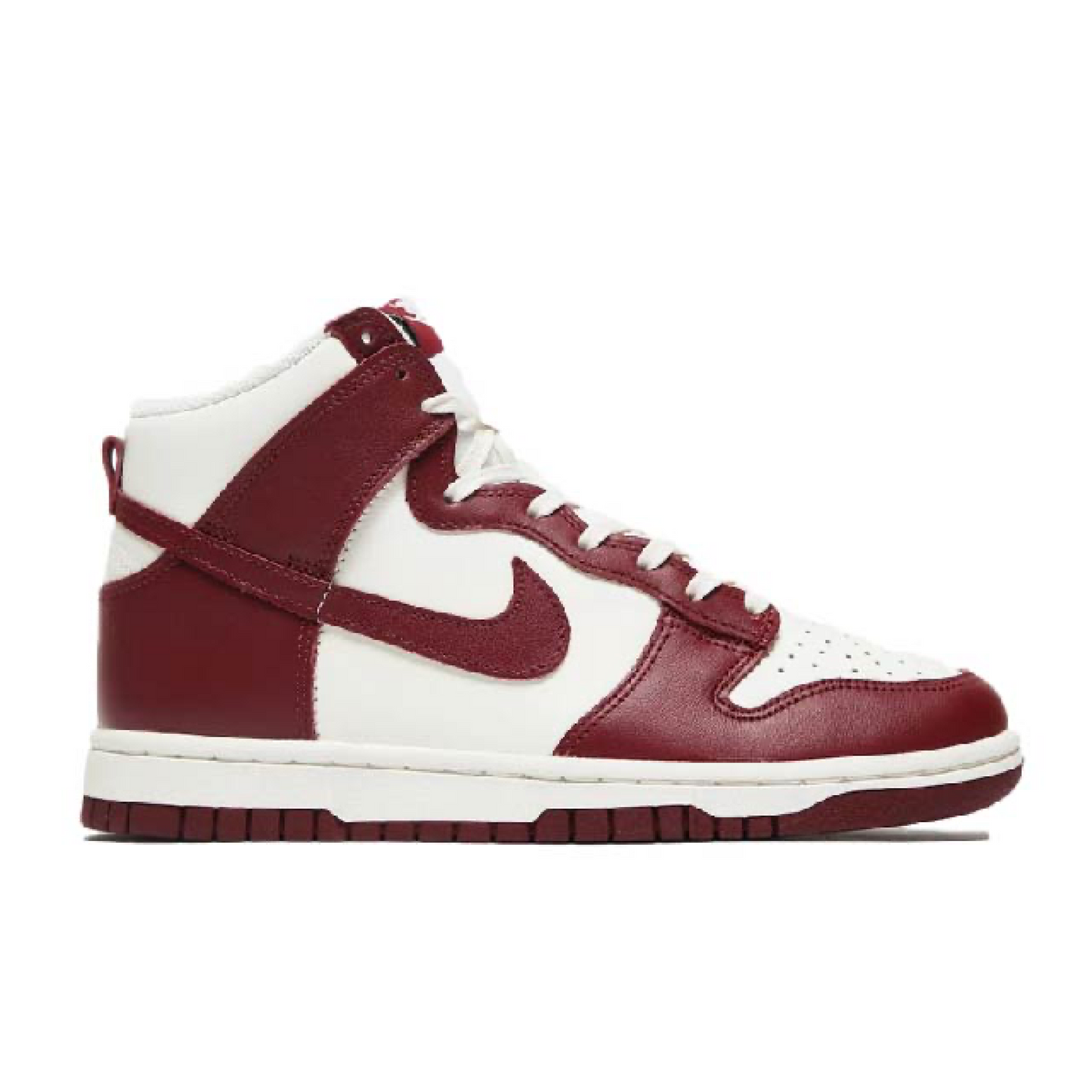 Nike Dunk High Sail Team Red (W)