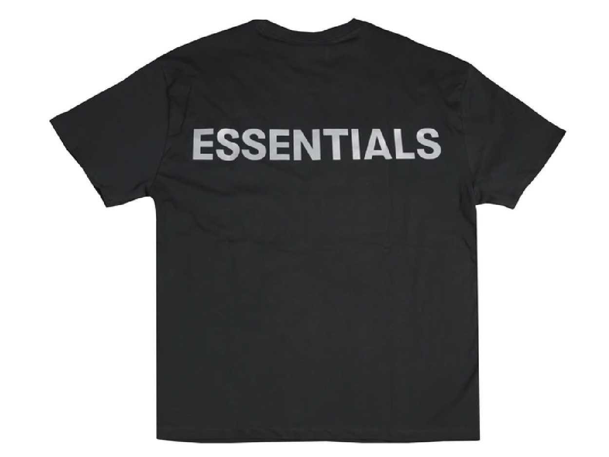 FOG - ESSENTIALS 3M Logo Boxy T-Shirt (BLACK)