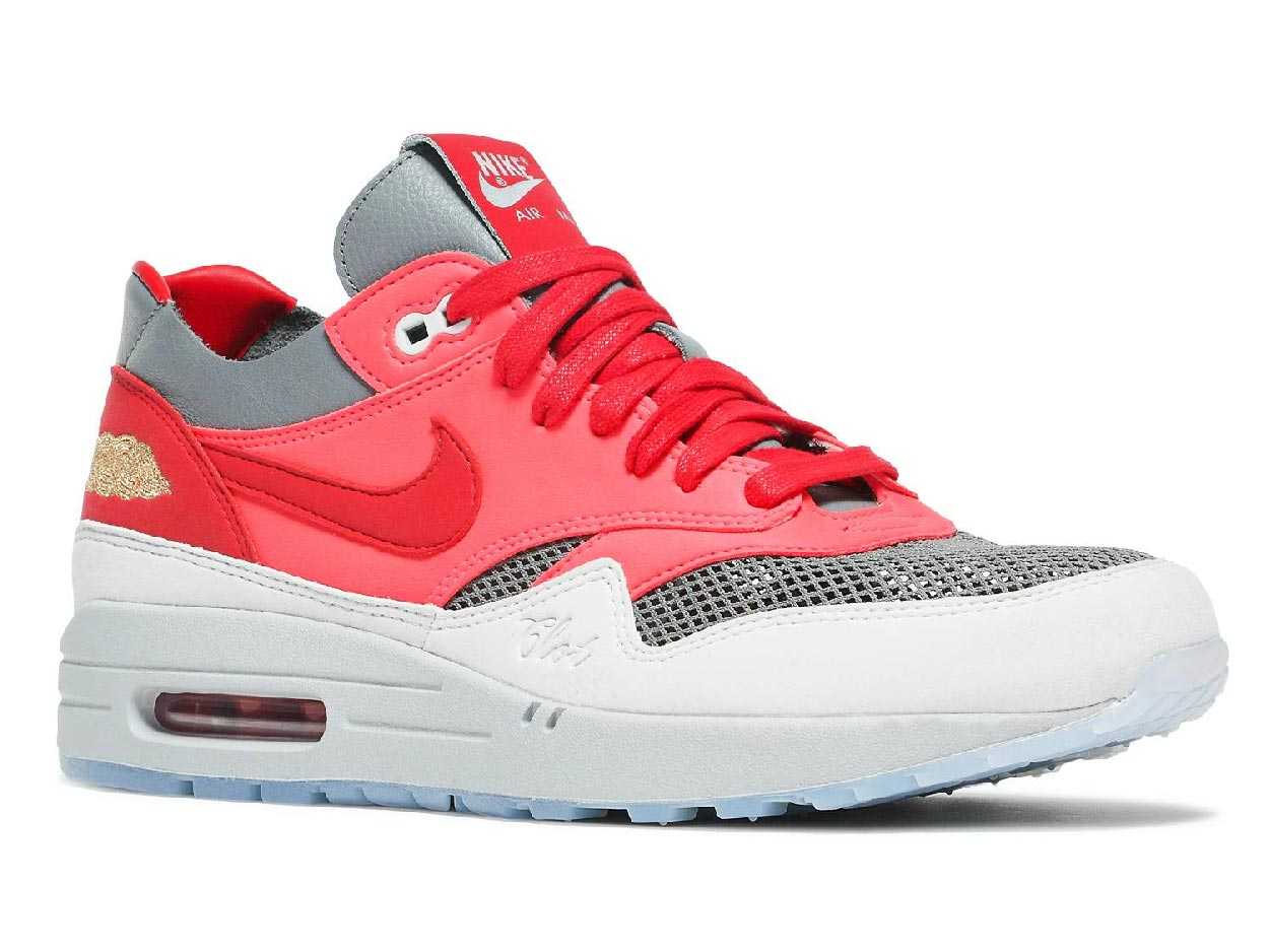 Nike Air Max 1 x CLOT Kiss of Death Solar Red