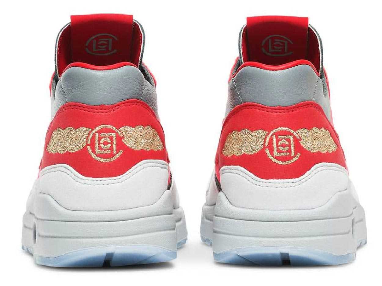 Nike Air Max 1 x CLOT Kiss of Death Solar Red