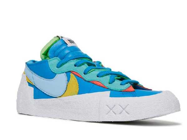 Nike Blazer Low x sacai x KAWS Neptune Blue