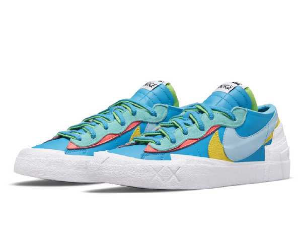 Nike Blazer Low x sacai x KAWS Neptune Blue
