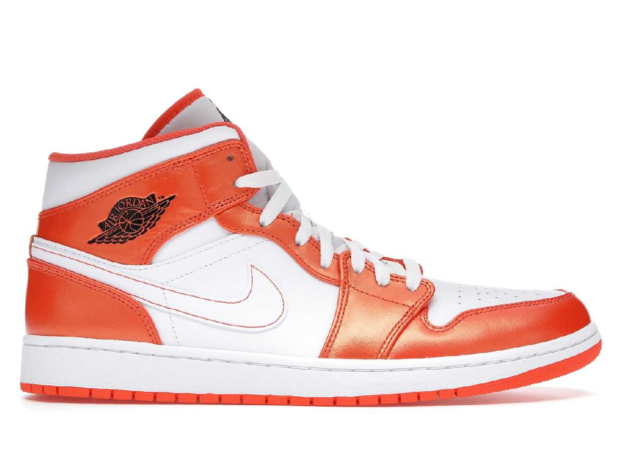 Nike Air Jordan 1 Mid Metallic Orange