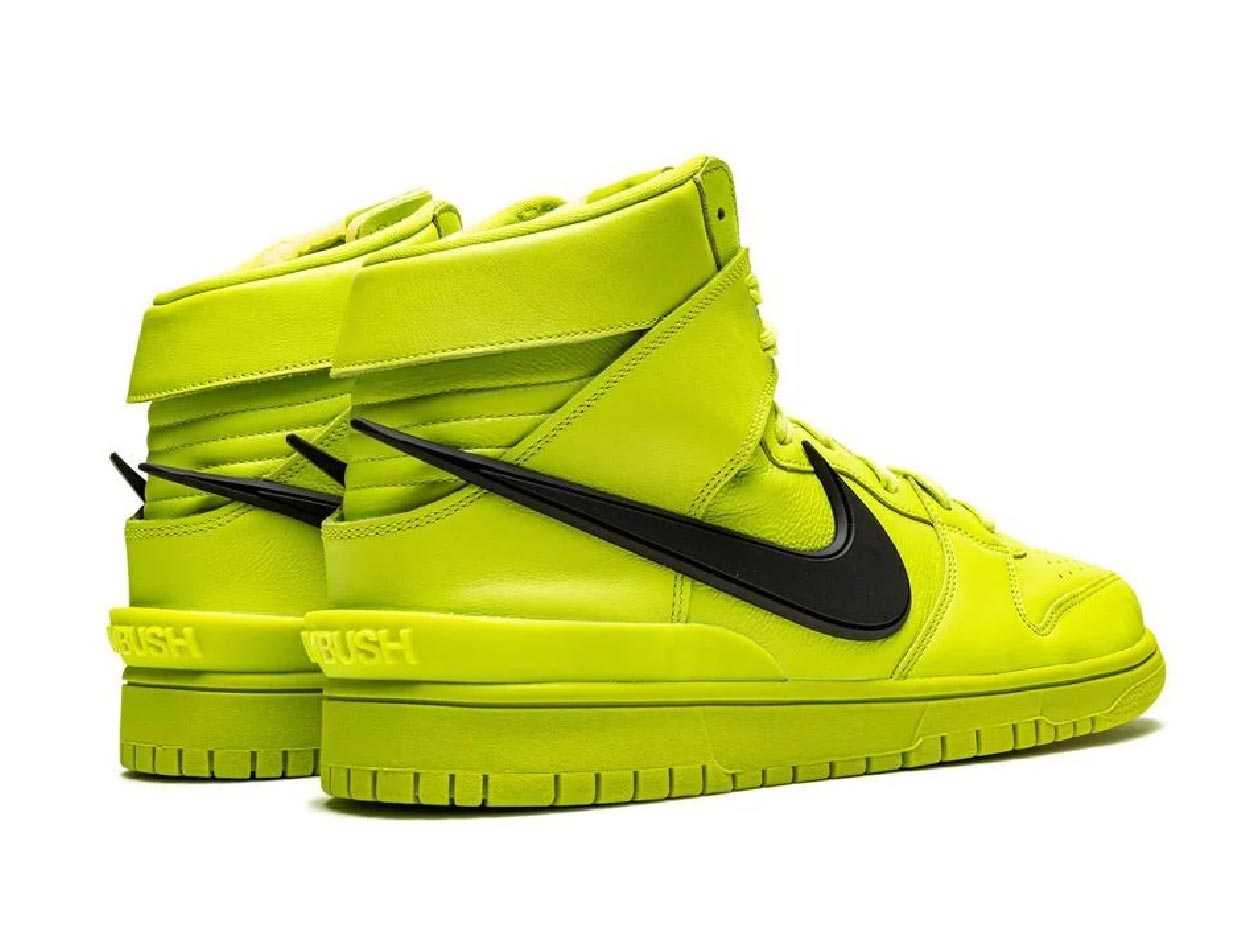 Nike Dunk High x AMBUSH Flash Lime