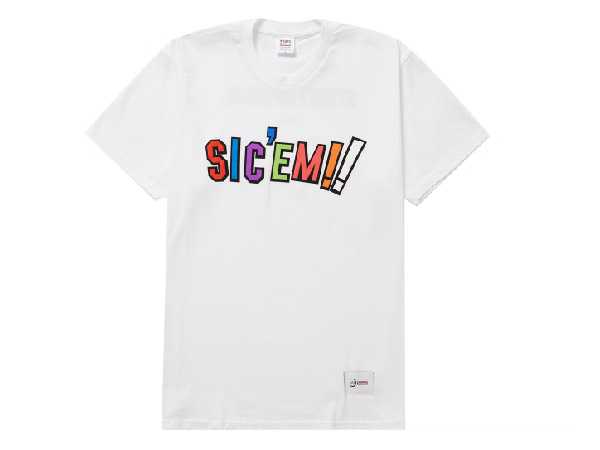 Supreme®/WTAPS® Sic'em! Tee (WHITE)