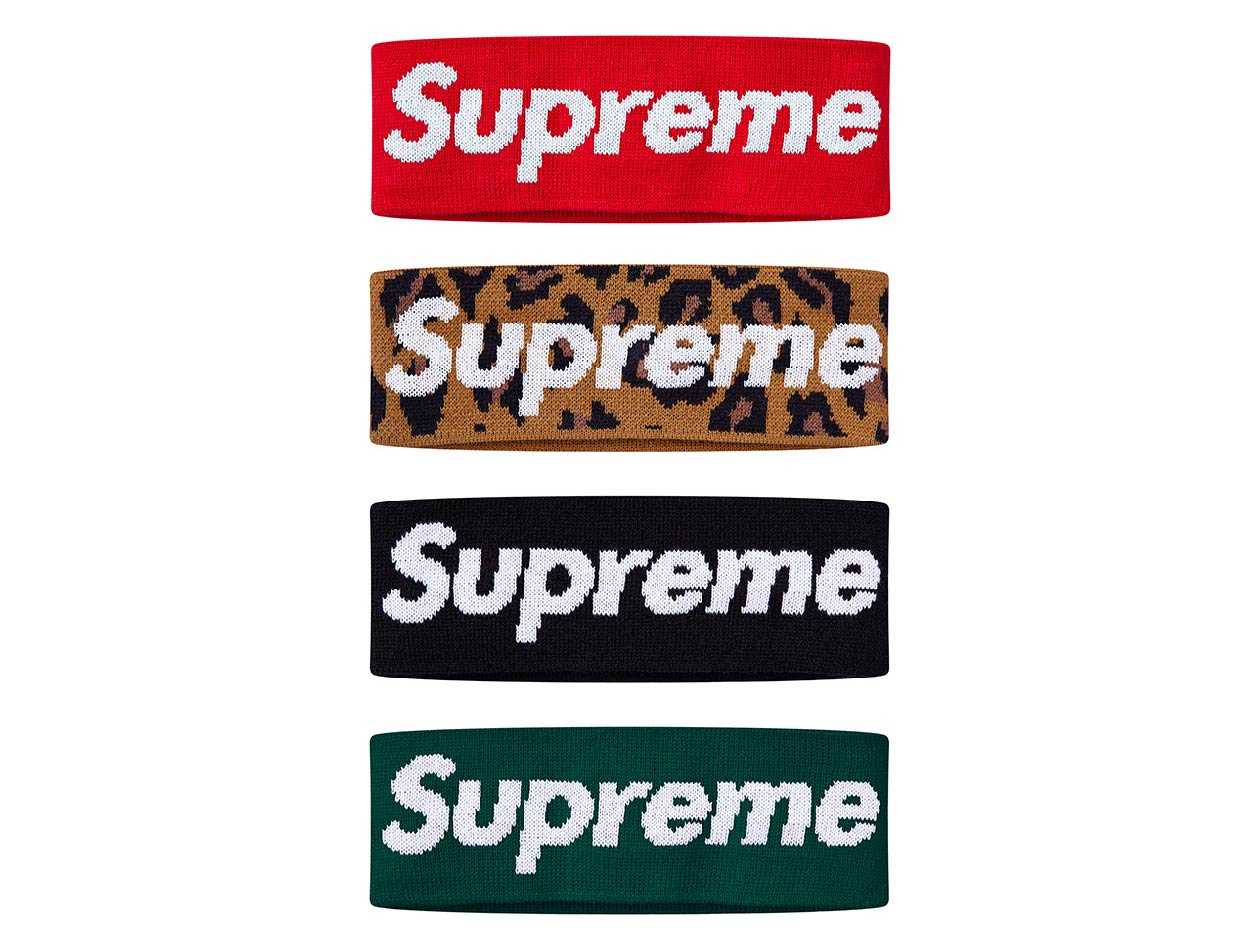 Supreme x New Era Big Logo Headband (FW18)