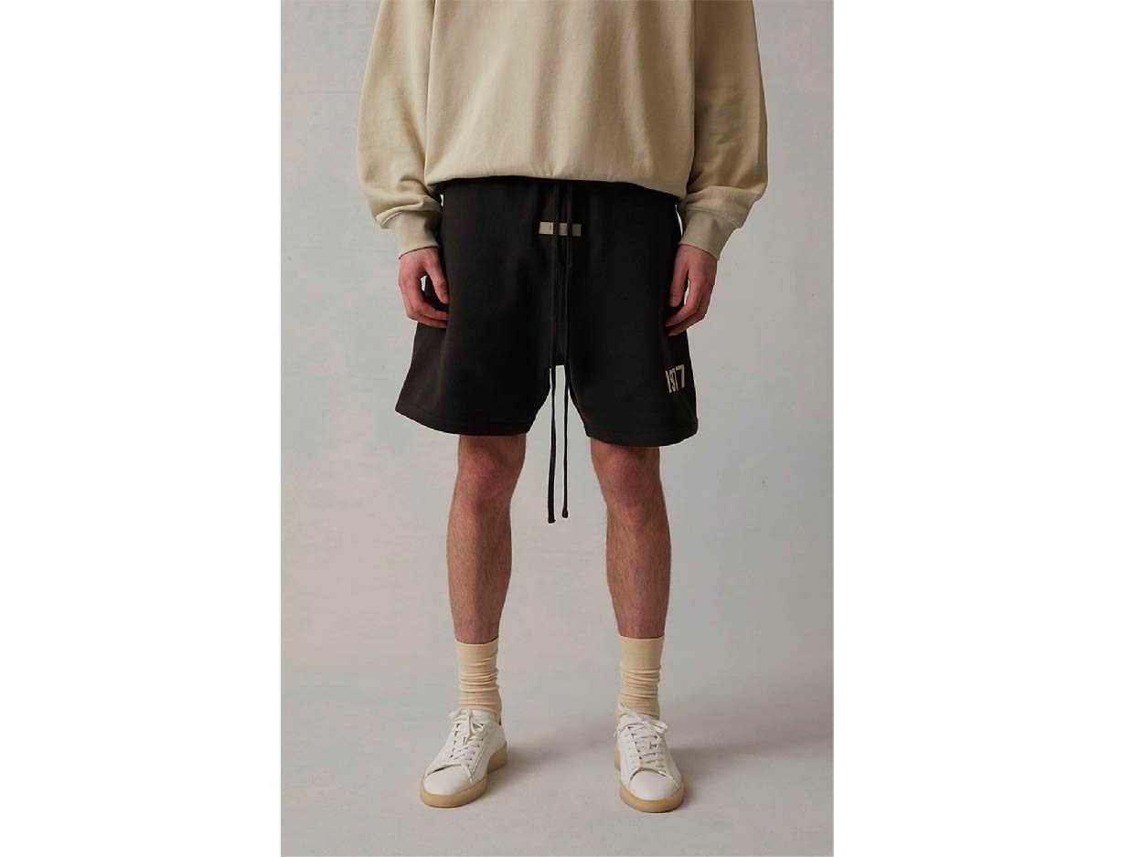 FEAR OF GOD ESSENTIALS 1977 Relaxed Sweat Shorts (IRON)