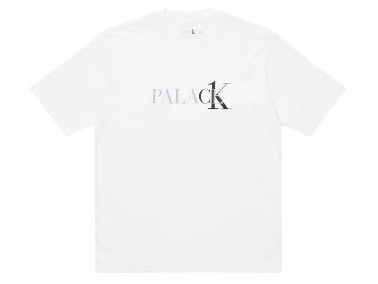 Palace x CK1 T-shirt (WHITE)