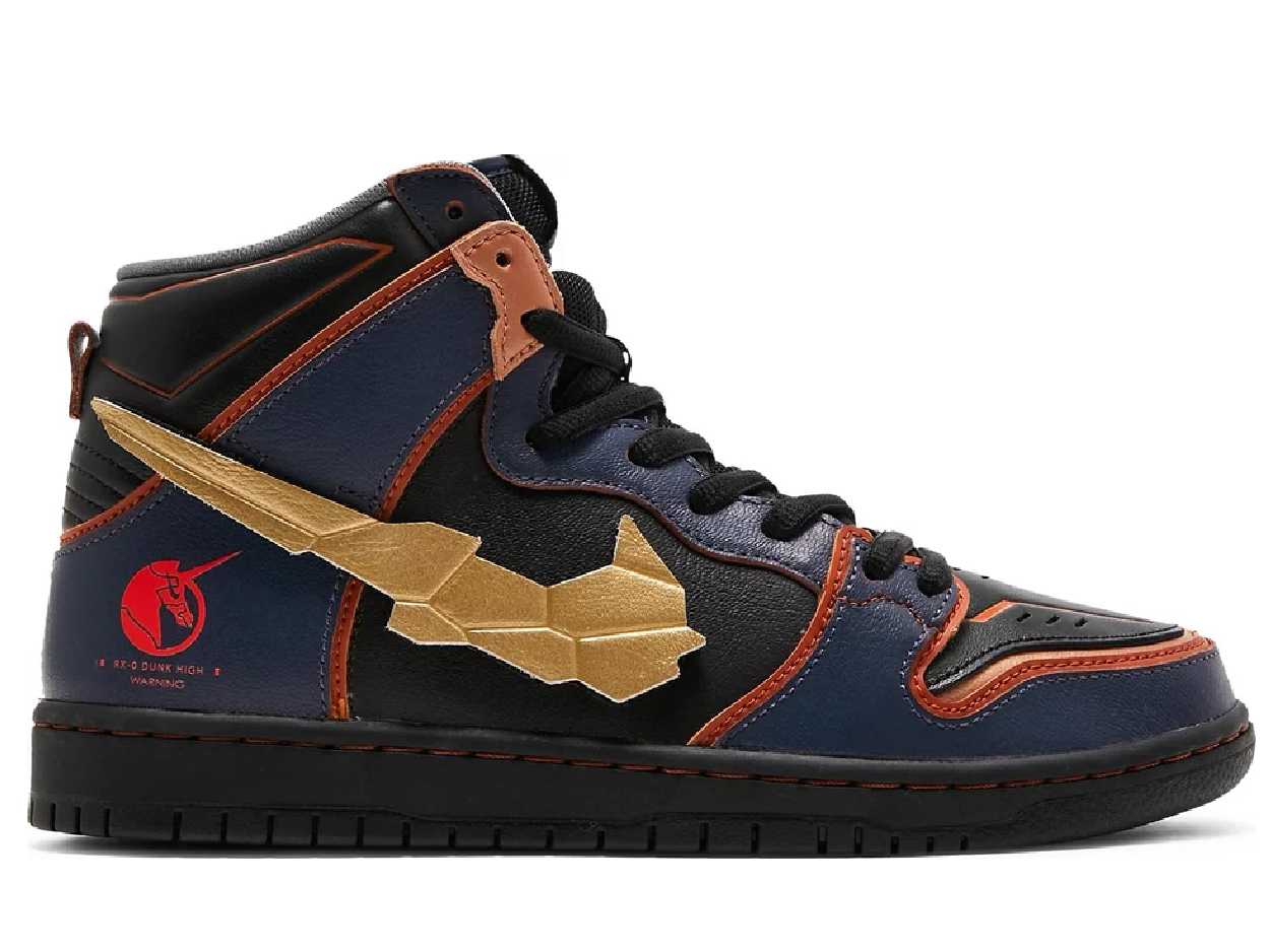 Nike SB Dunk High x RX-0 Unicorn Gundam 02 Banshee