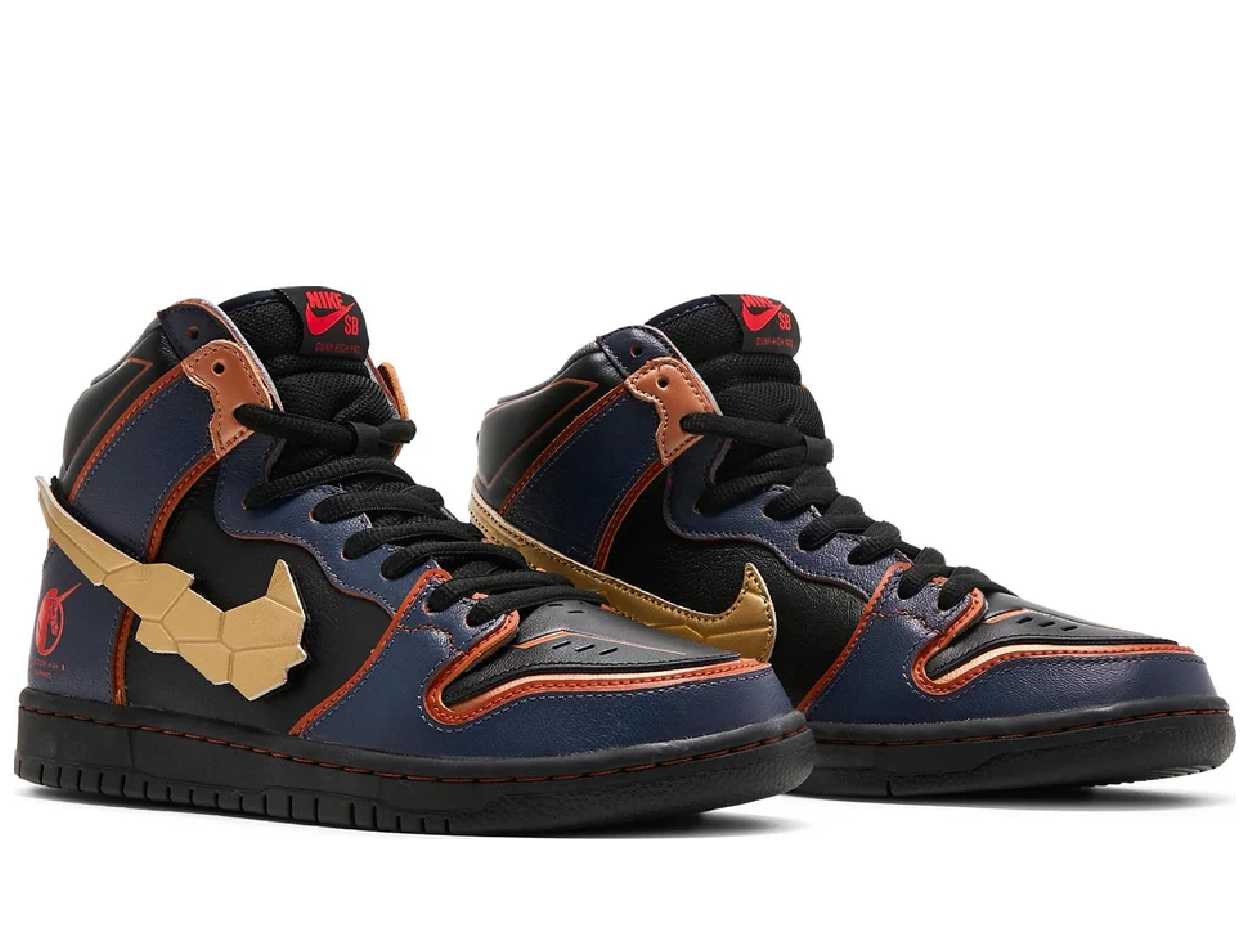 Nike SB Dunk High x RX-0 Unicorn Gundam 02 Banshee