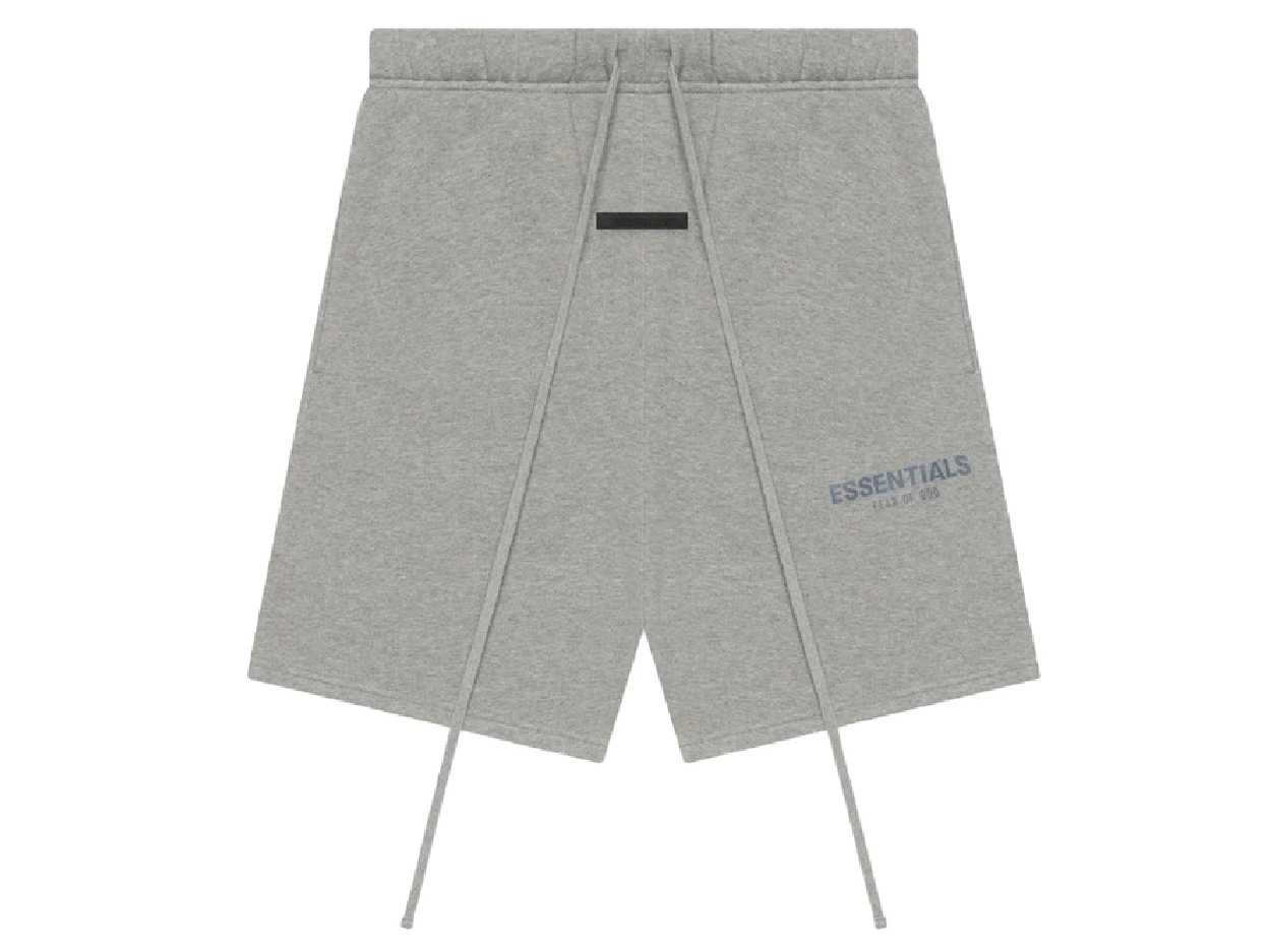 FEAR OF GOD ESSENTIALS Relaxed Sweat Shorts (DARK HEATHER OATMEAL)