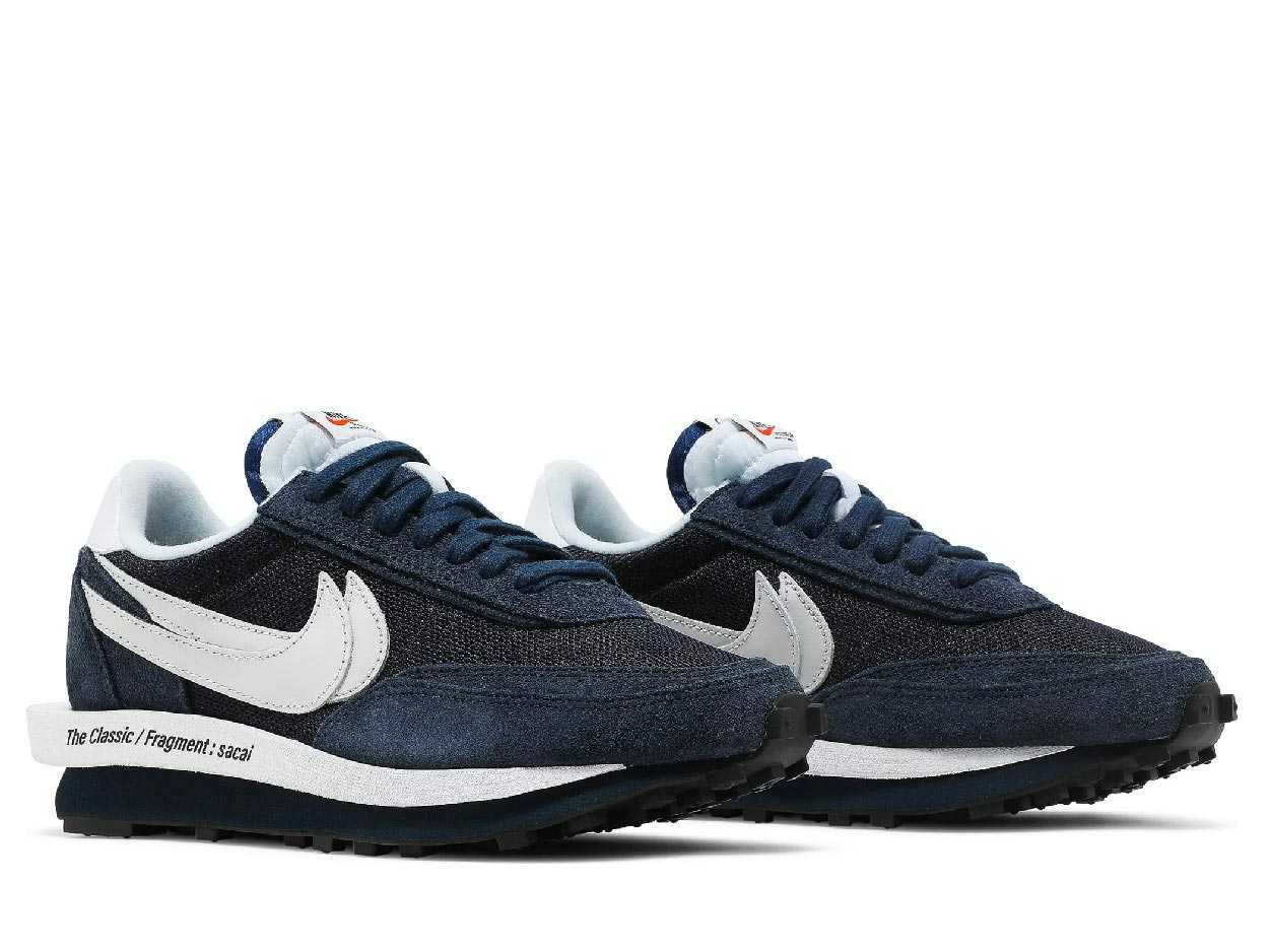 Nike LD Waffle x Sacai x Fragment Blue Void