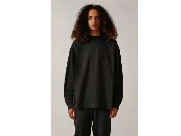 FOG – ESSENTIALS Fleece Logo L/S T-Shirt (STRETCH LIMO)