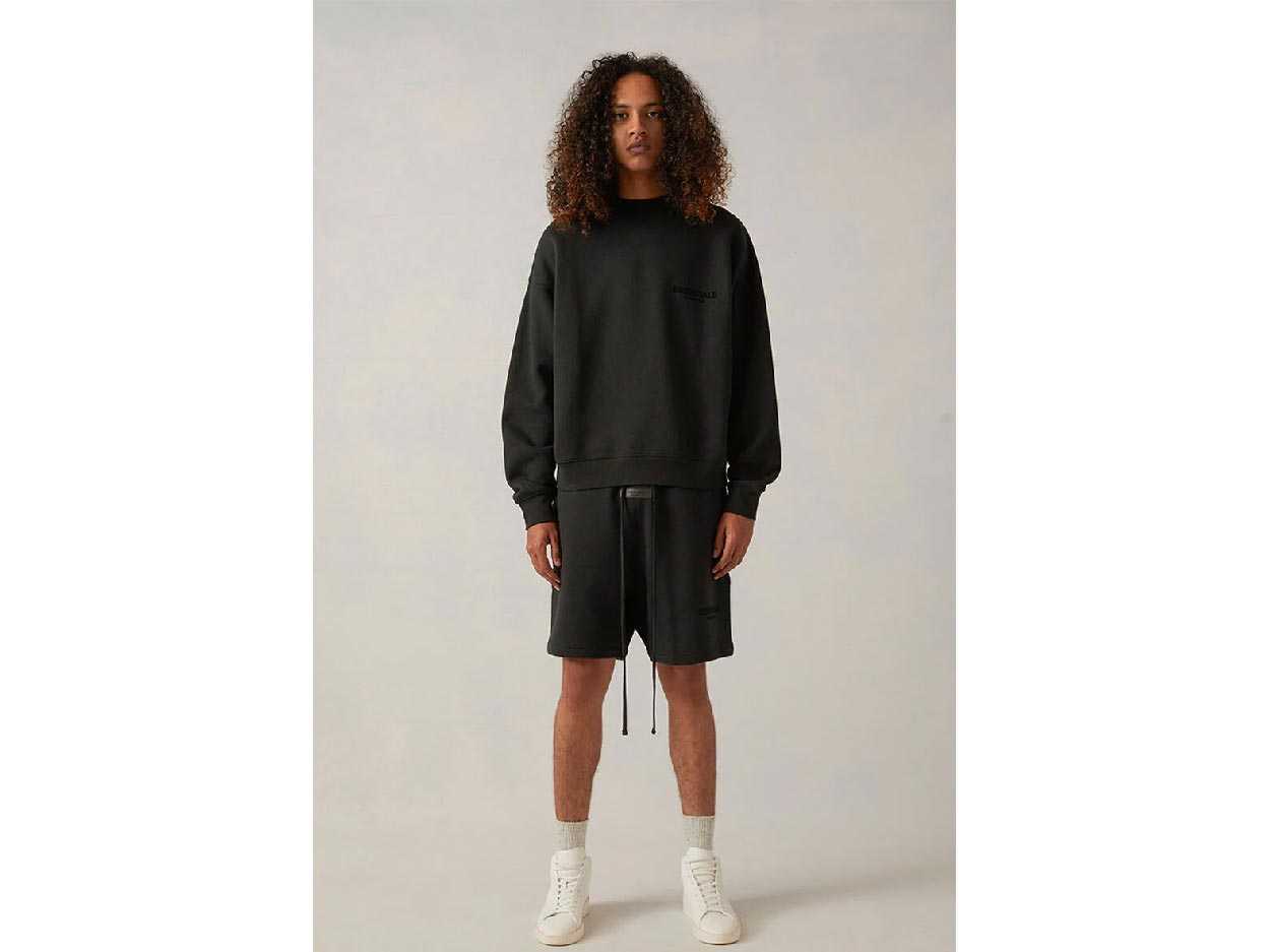 FOG – ESSENTIALS Fleece Logo Sweat Shorts (STRETCH LIMO)