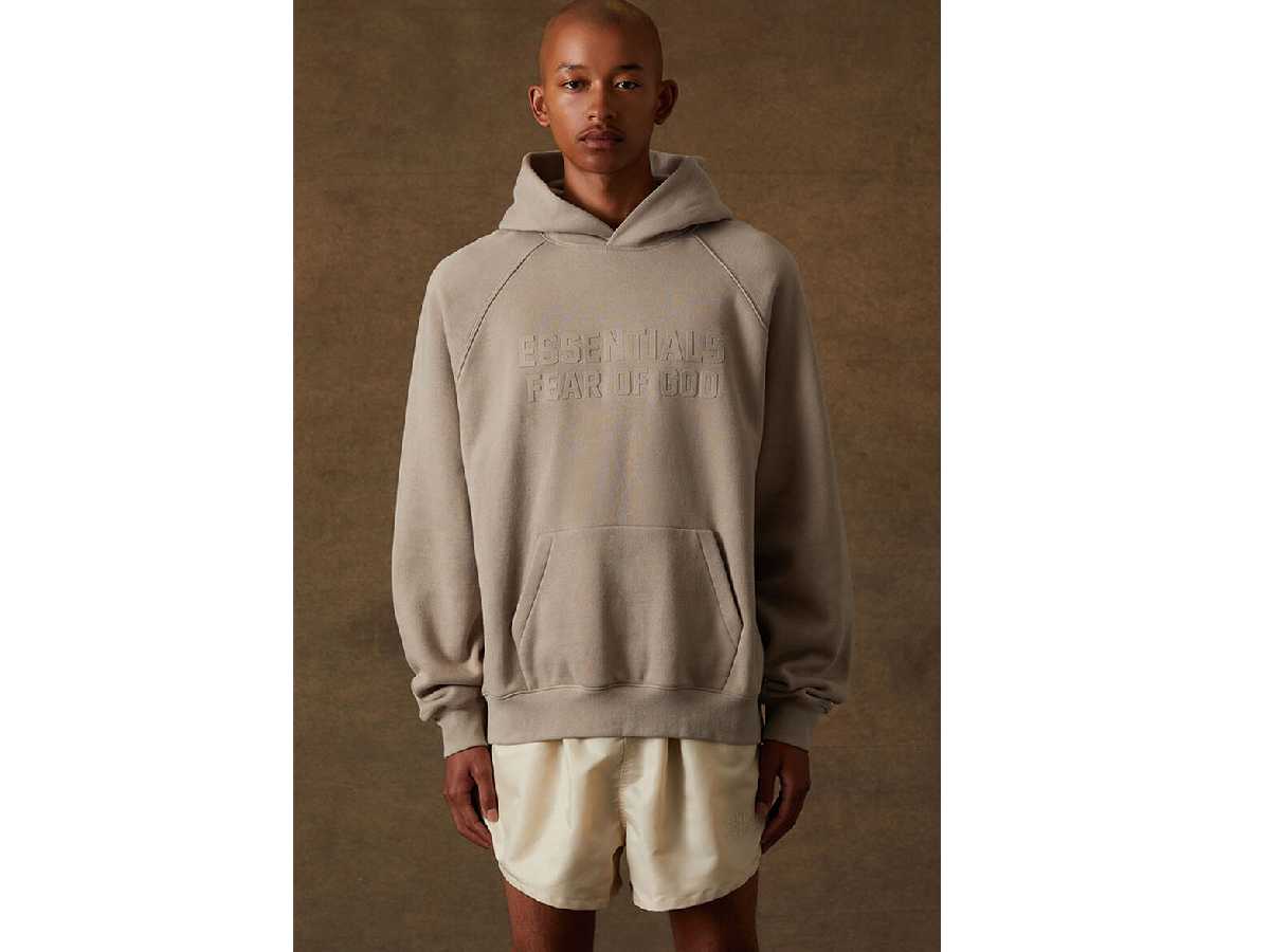 Essentials Fear Of God Hoodie (SMOKE)