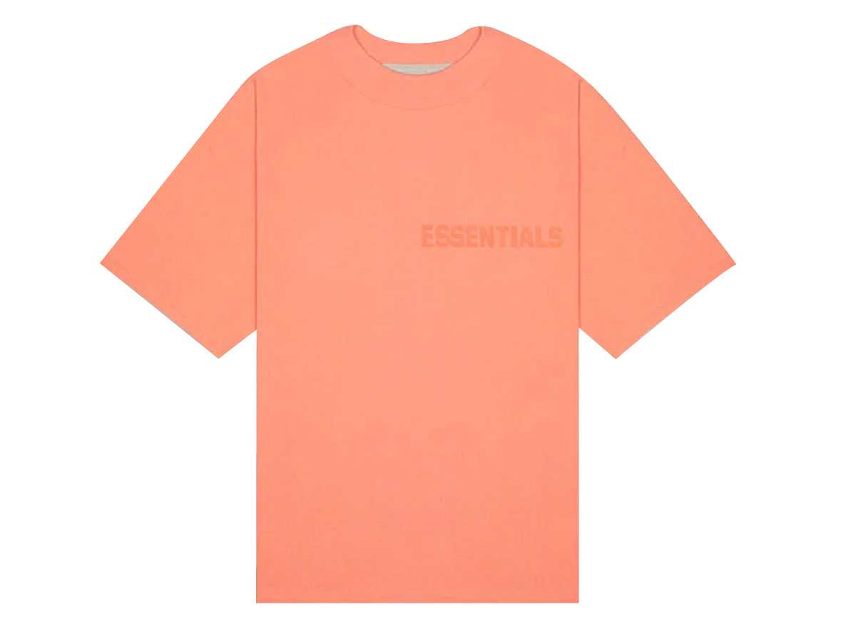 Essentials Fear Of God T-Shirt (CORAL)