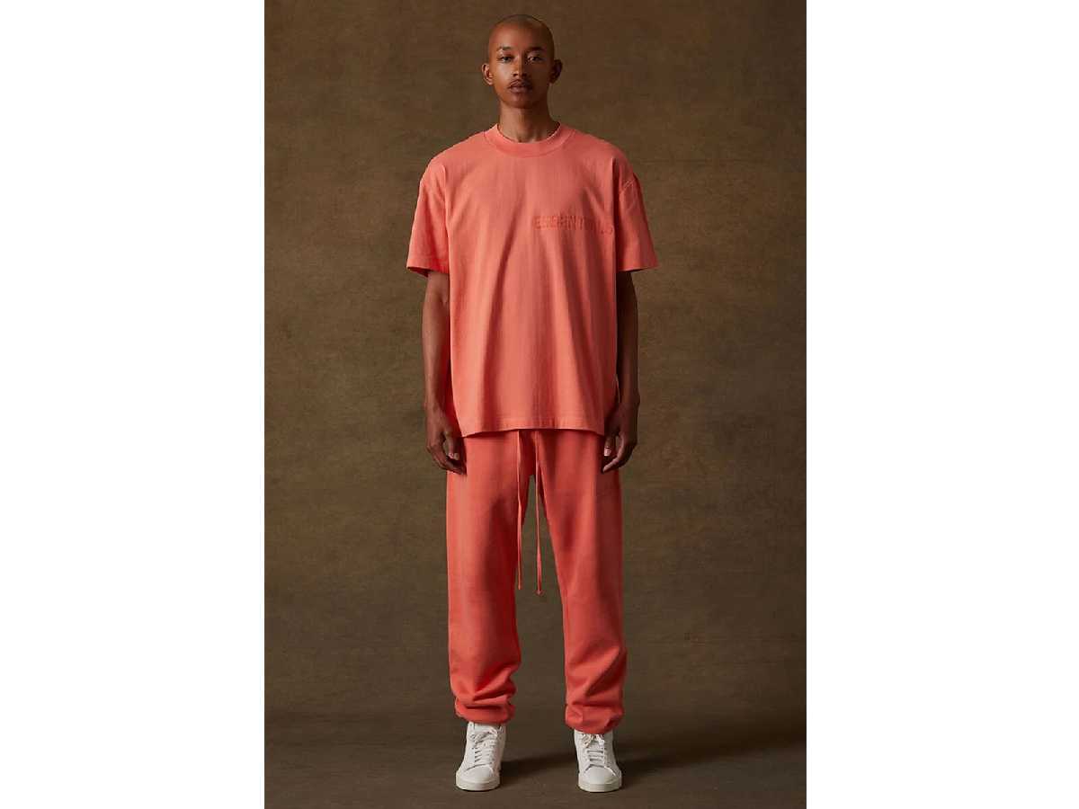 Essentials Fear Of God T-Shirt (CORAL)