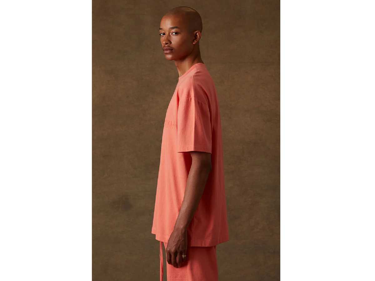 Essentials Fear Of God T-Shirt (CORAL)