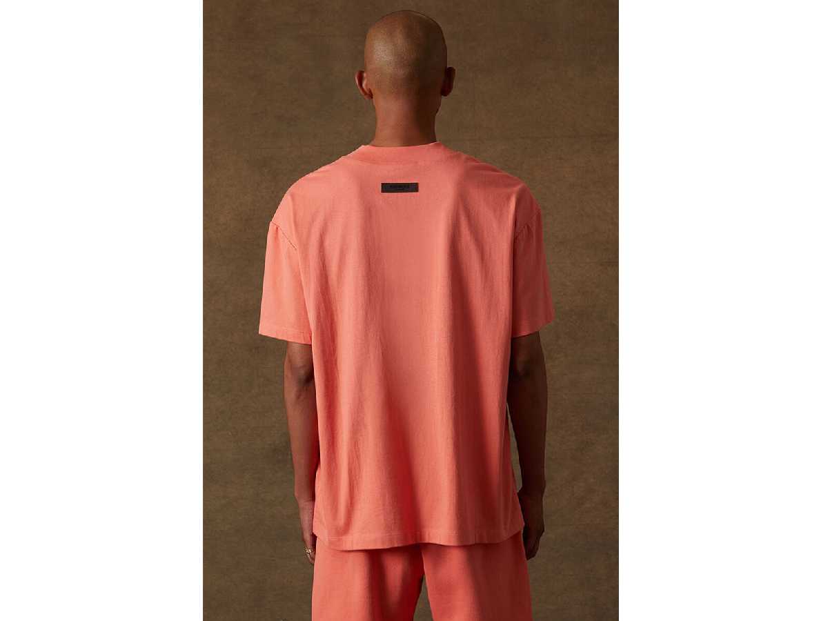 Essentials Fear Of God T-Shirt (CORAL)