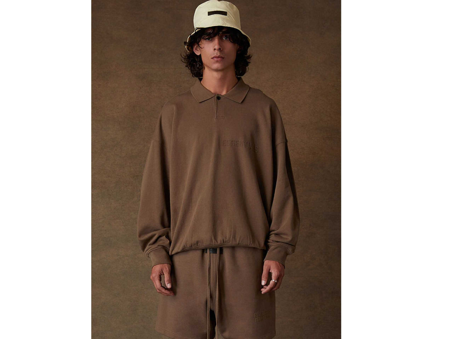 FOG – ESSENTIALS Relaxed Sweat Shorts (WOOD)