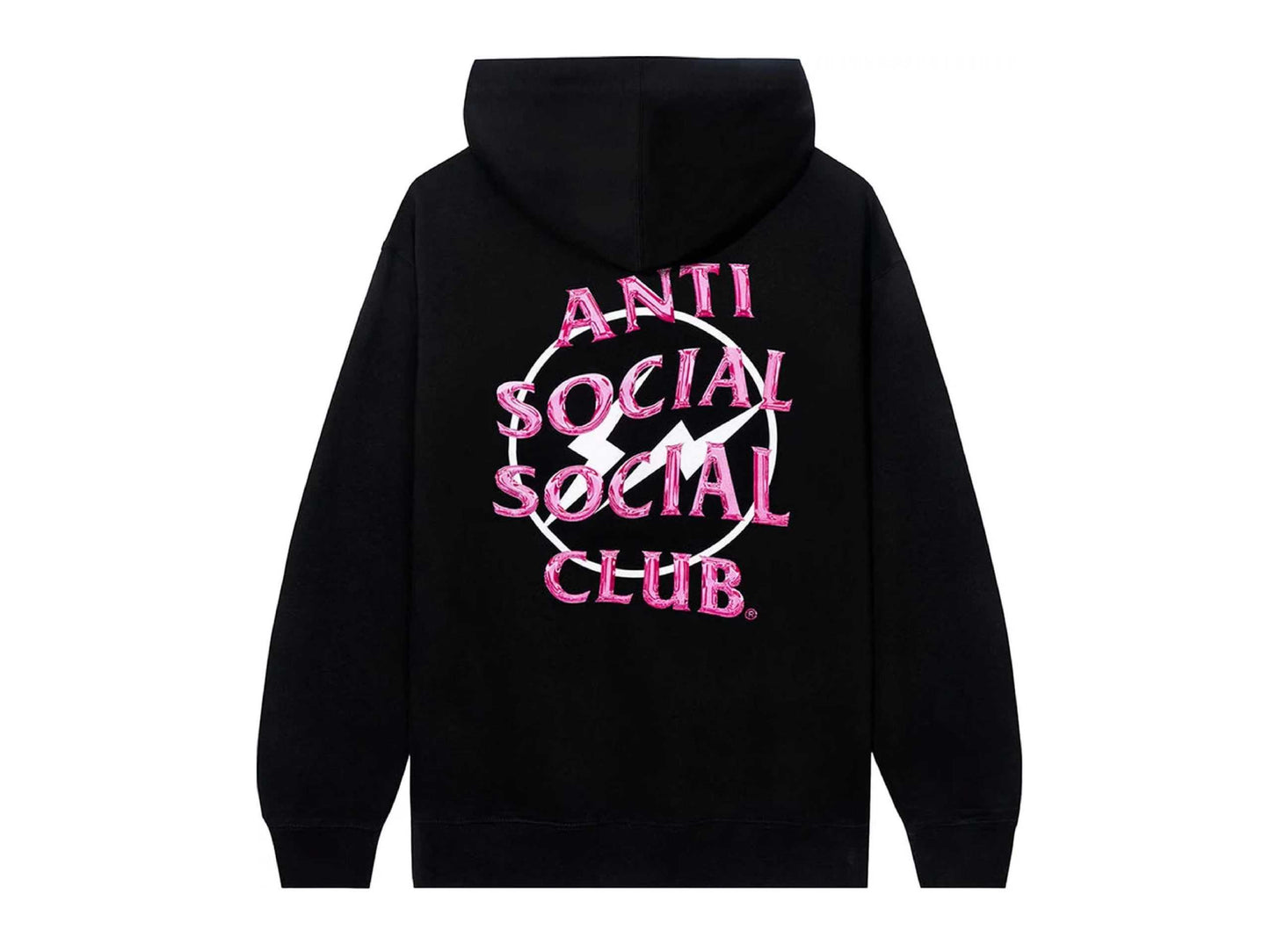 Anti Social Social Club x Fragment Precious Petals Hoodie (FW22) (BLACK/PINK)