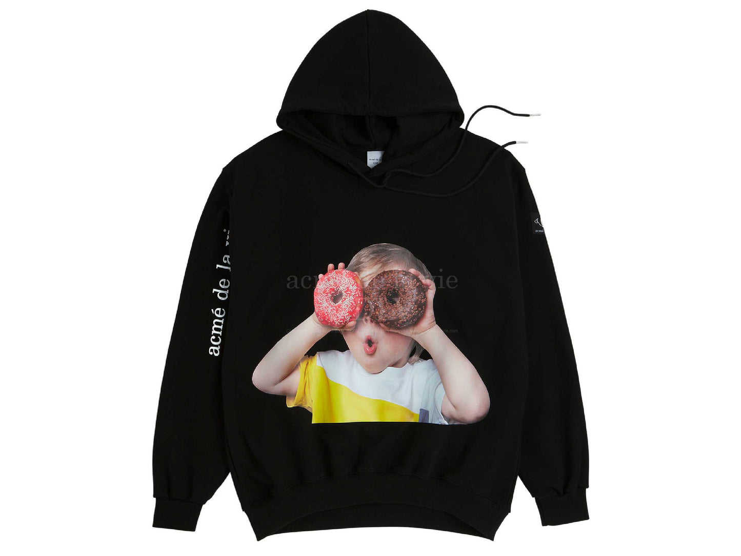acmé de la vie ADLV BABY FACE DONUTS 1R Hoodie (BLACK)