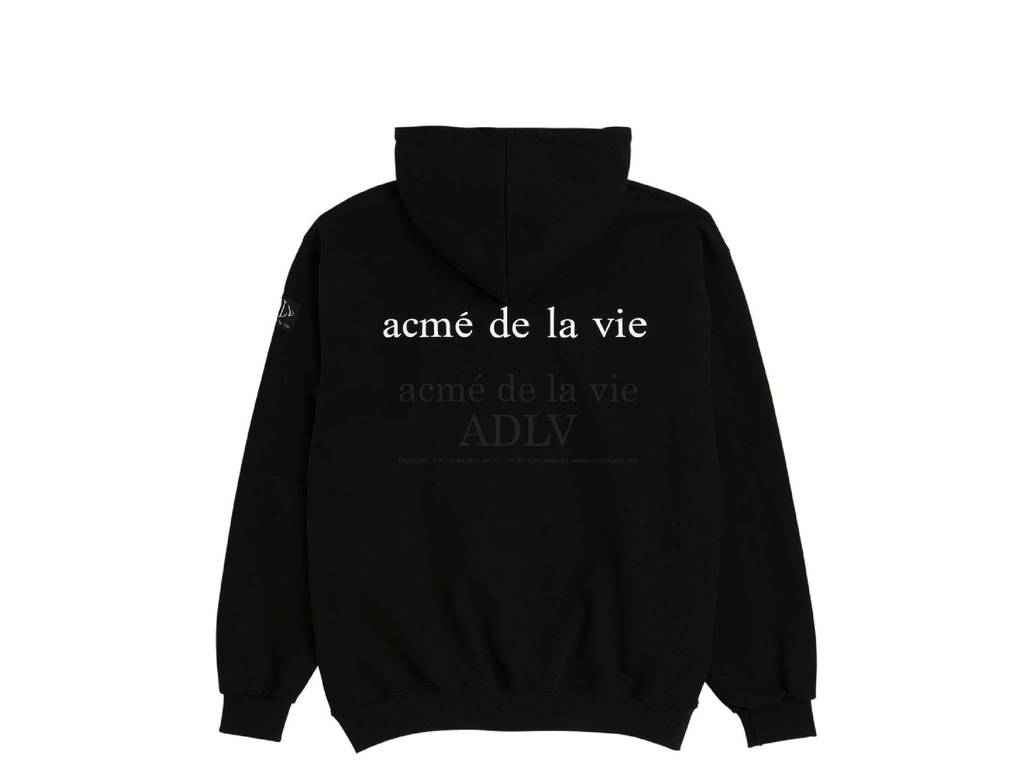 acmé de la vie ADLV BABY FACE DONUTS 1R Hoodie (BLACK)