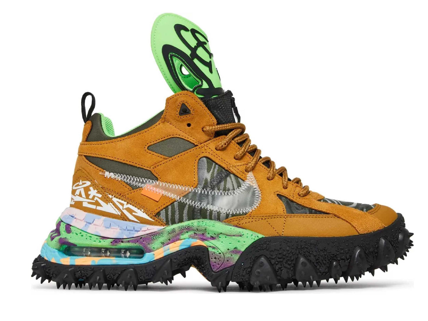 Nike Air Terra Forma x Off-White (WHEAT/GREEN/STRIKE)