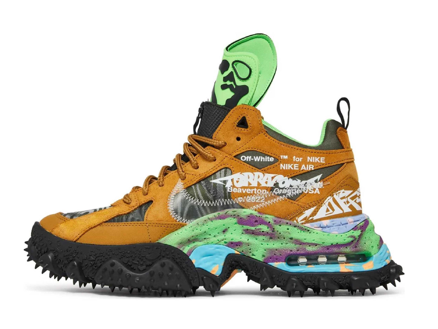 Nike Air Terra Forma x Off-White (WHEAT/GREEN/STRIKE)