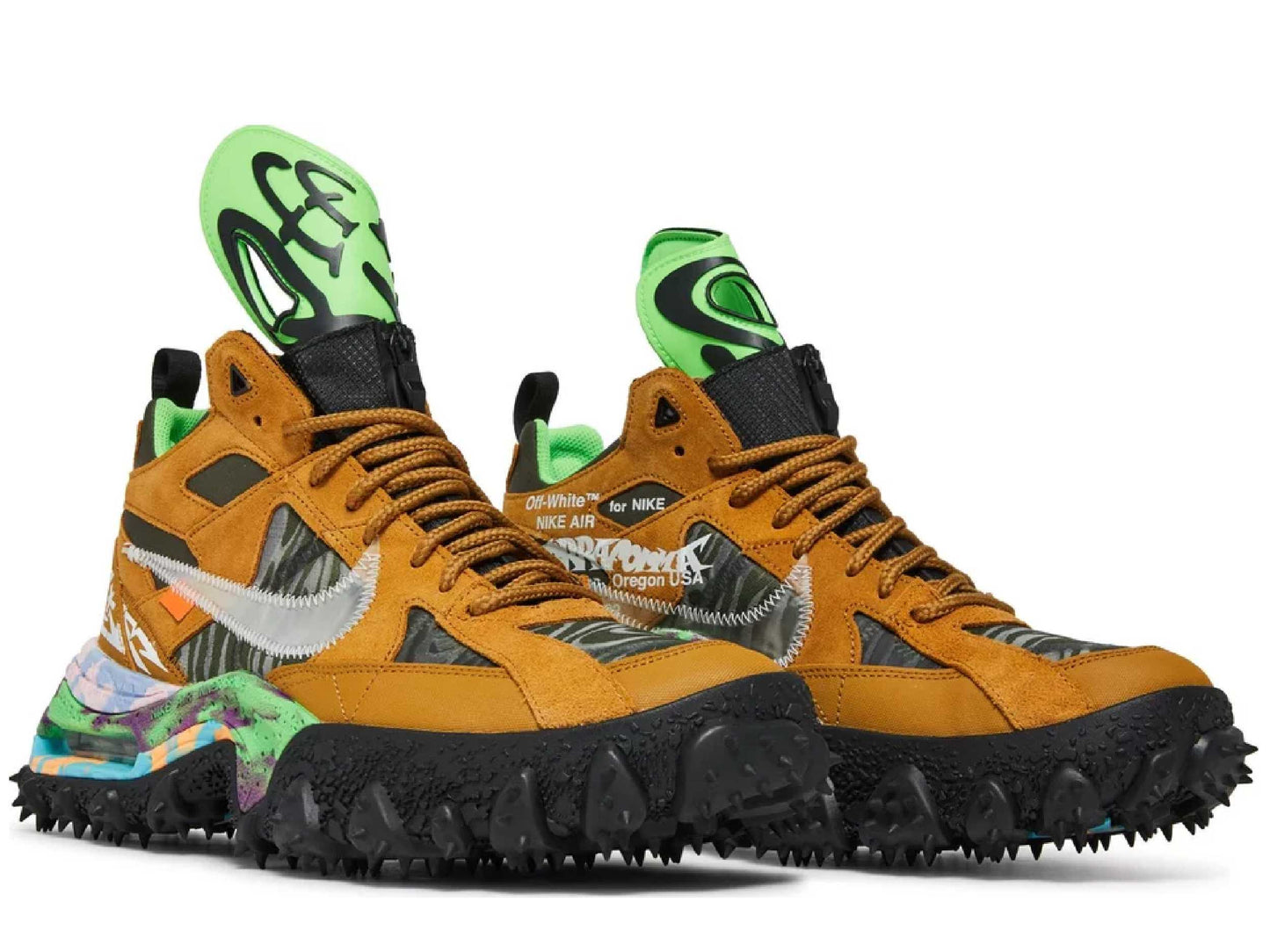 Nike Air Terra Forma x Off-White (WHEAT/GREEN/STRIKE)