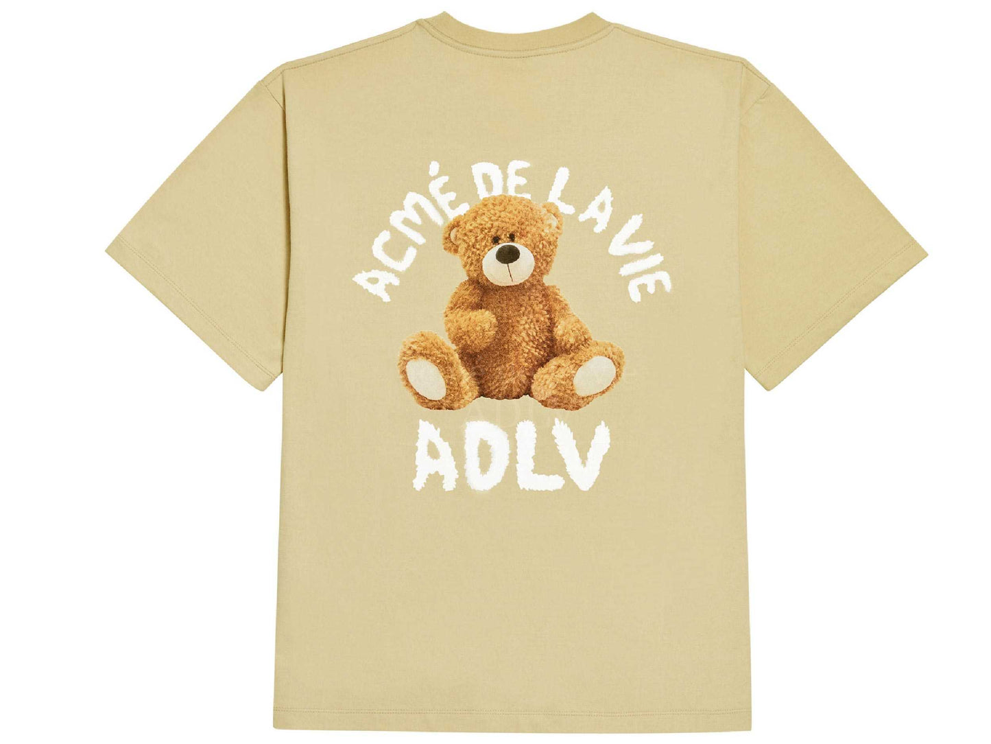 acmé de la vie TEDDY BEAR (BEAR DOLL) Short Sleeve T-Shirt (BEIGE)