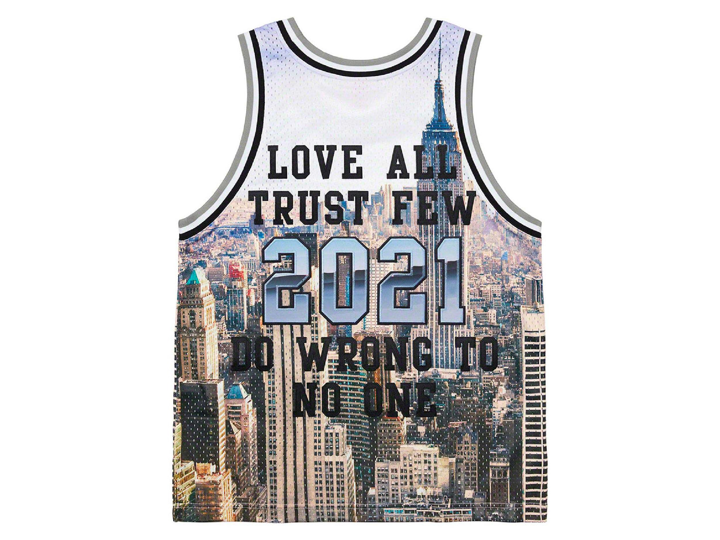 Supreme x Mitchell & Ness Basketball Jersey (SKYLINE)