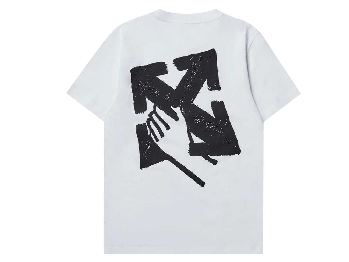 OFF-White Hand Arrow Slim S/S Tee (WHITE)
