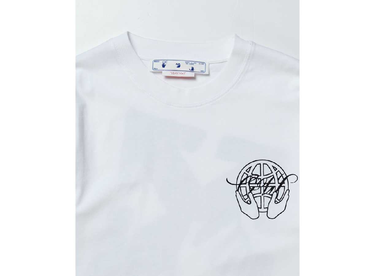 OFF-White Hand Arrow Slim S/S Tee (WHITE)