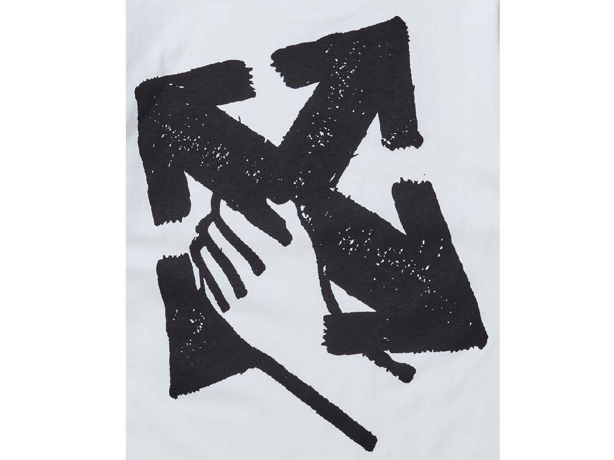 OFF-White Hand Arrow Slim S/S Tee (WHITE)