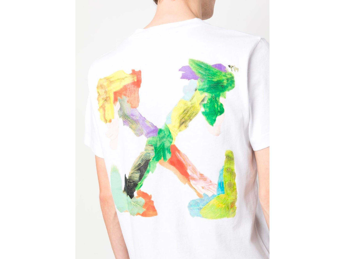 OFF-White BRUSHED ARROW (WHITE)