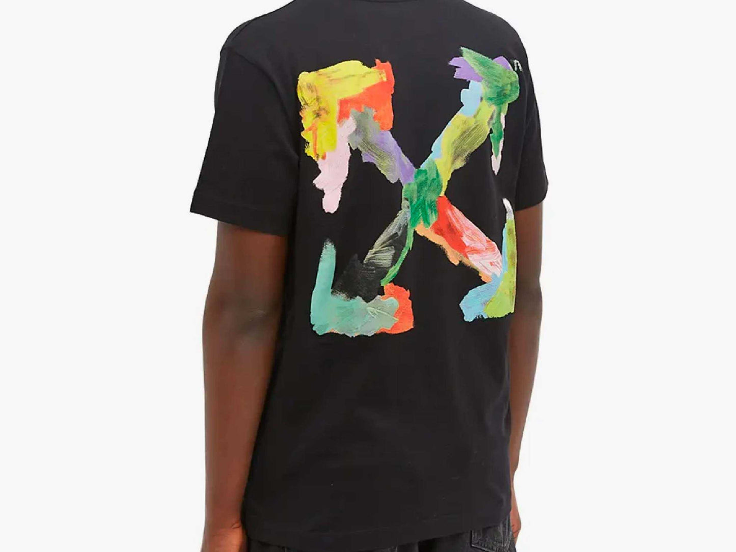 OFF-White BRUSHED ARROW (BLACK)