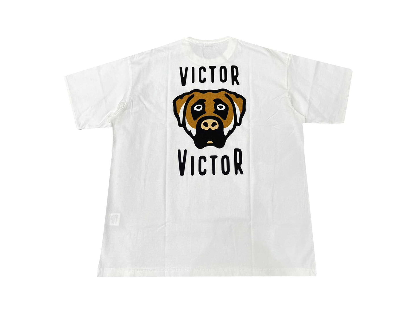 Human Made X Victor Victor Worldwide Dog Graphic Tee (WHITE)