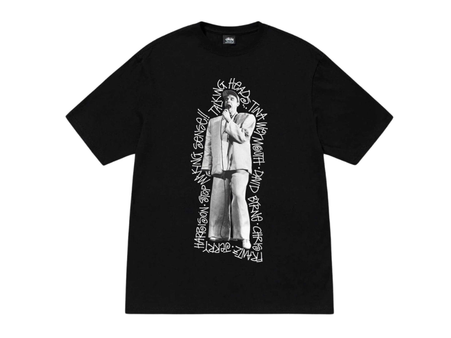 Stussy X Talking Heads Stop Making Sense Tee (BLACK)
