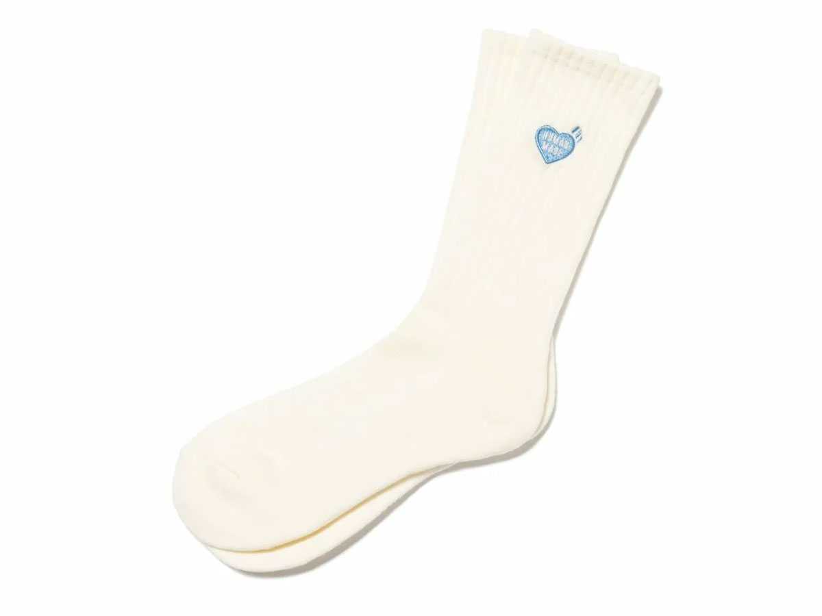 Human Made Short Socks Pile (WHITE)