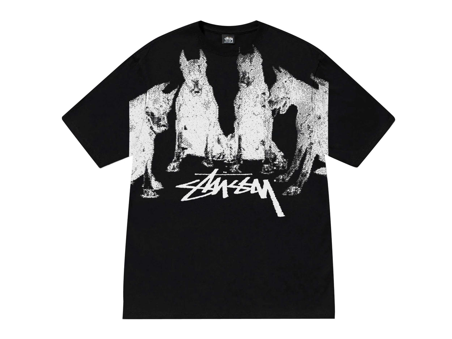 Stussy Tee Dobermans (BLACK)