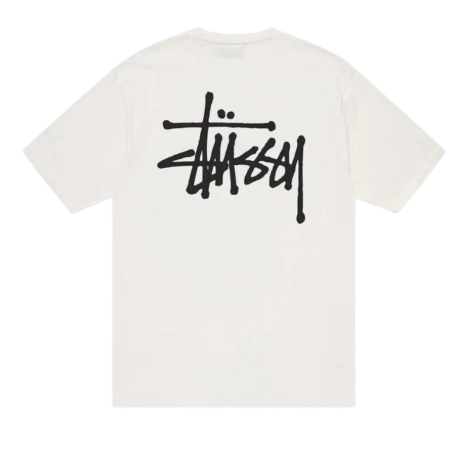 Stussy Tee Basic Stussy 颜料染色(NATURAL)