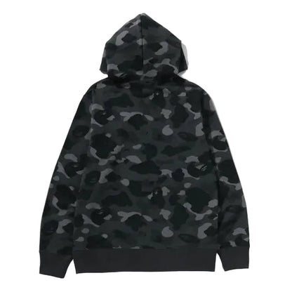 BAPE X MMJ Skull Camo Relaxed pullover Hoodie (BLACK)
