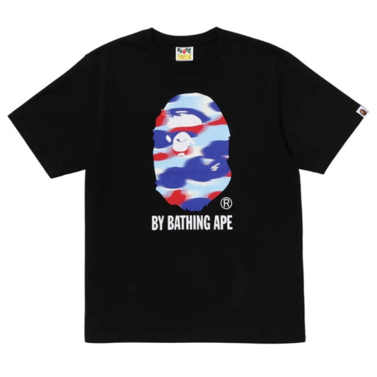 BAPE Screen Camo By Bathing Ape Tee (BLACK/BLUE)