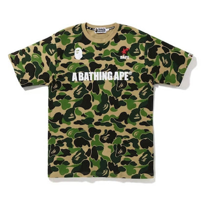 BAPE Big ABC Camo A Bathing Ape Tee (GREEN)