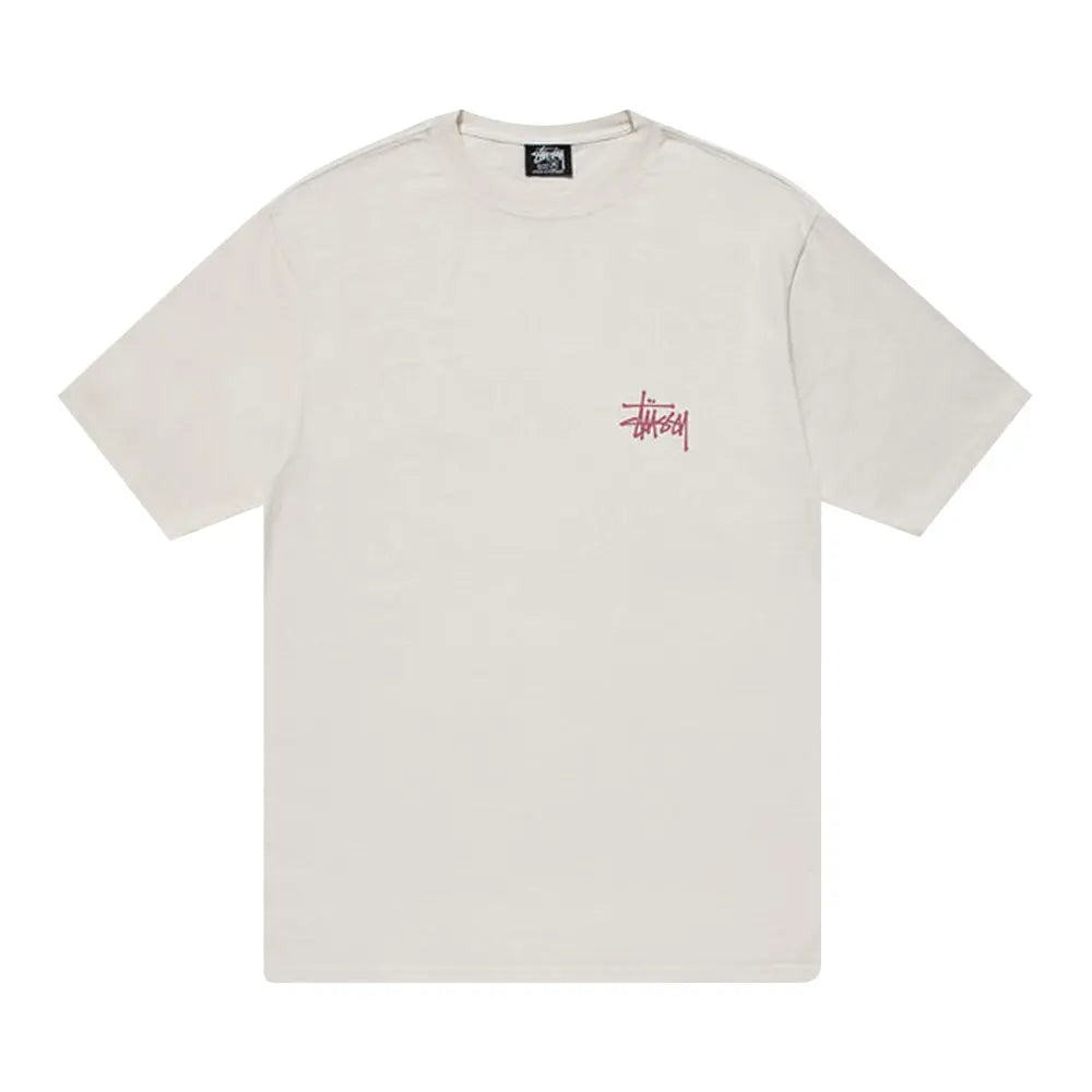 Stussy Tee Solo S 颜料染色 (米白)