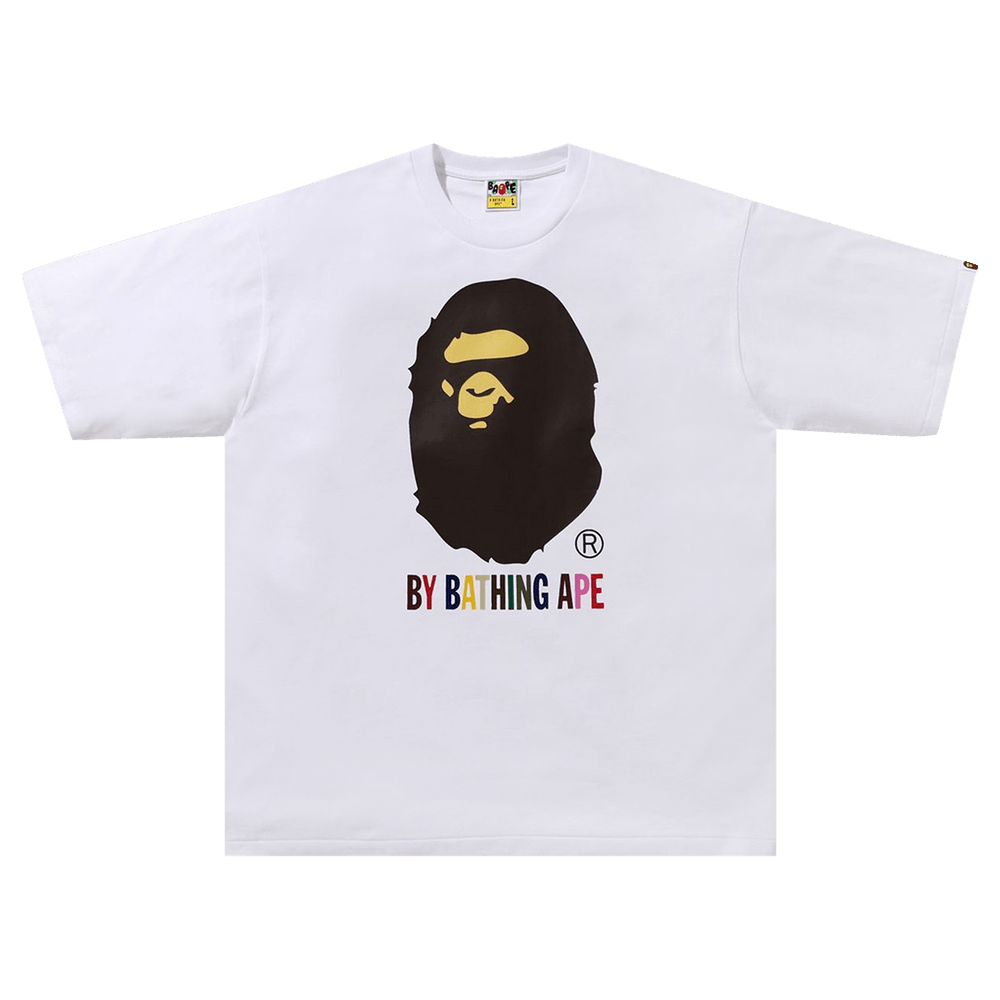 BAPE Colors By Bathing Ape Relaxed Fit Tee (WHITE)