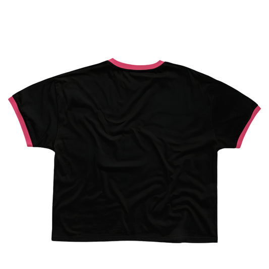 Travis Scott Cactus Jack Burning Desire Ringer Tee (BLACK)
