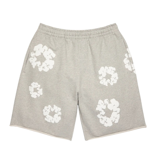 Denim Tears Cotton Wreath Sweatshorts (GREY)